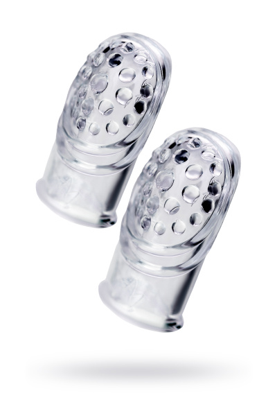 Комплект насадок на палец TOYFA A-Toys Favi, 3,5 см