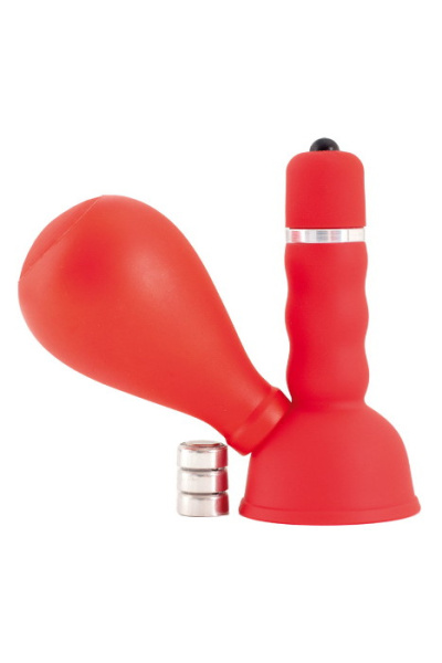 Вибратор на сосок с грушей