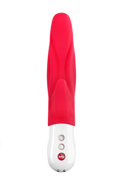 Вибратор Fun  Factory  LADY BI, силикон, красный, 22 см