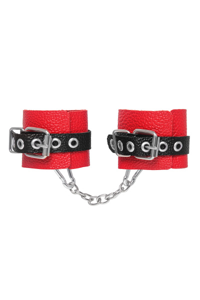 Наручники Pecado BDSM с одним ремешком с люверсами.мягкие