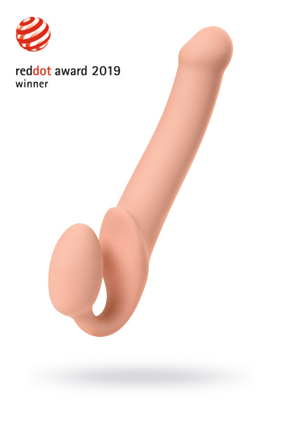 Страпон безремневой нереалистичный  Strap-on-me, L,