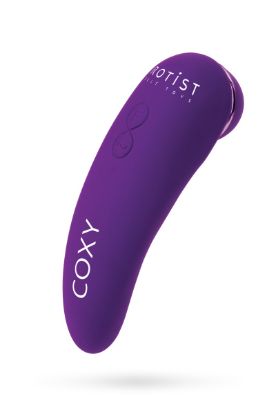 Вибростимулятор Erotist Coxy, фиолетовый, 11,0 см, Ø 4,5