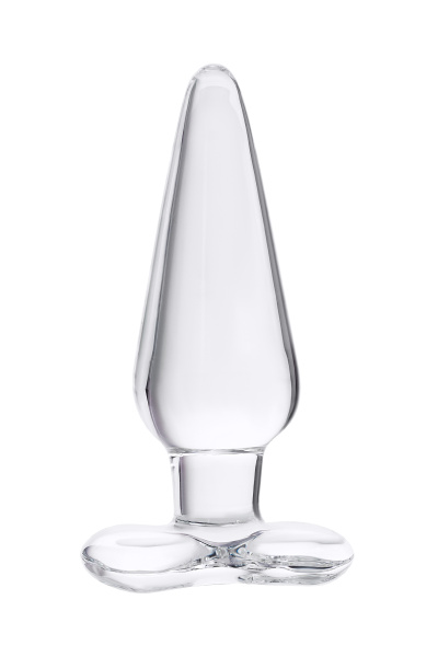 Анальная втулка Sexus Glass, стекло, прозрачная, 11,5 СМ, Ø 3,5 см