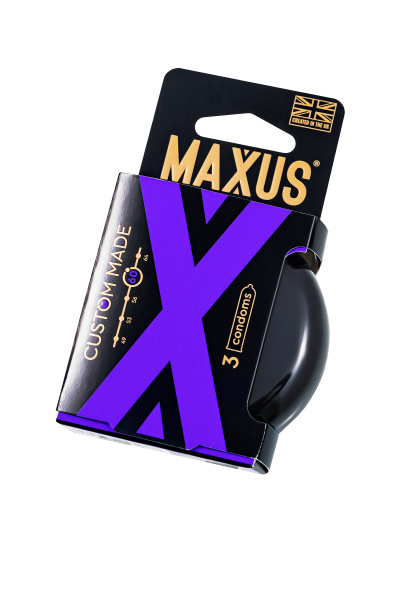 Презервативы Maxus Custom Made 60 гладкие X-Edition, 3 шт