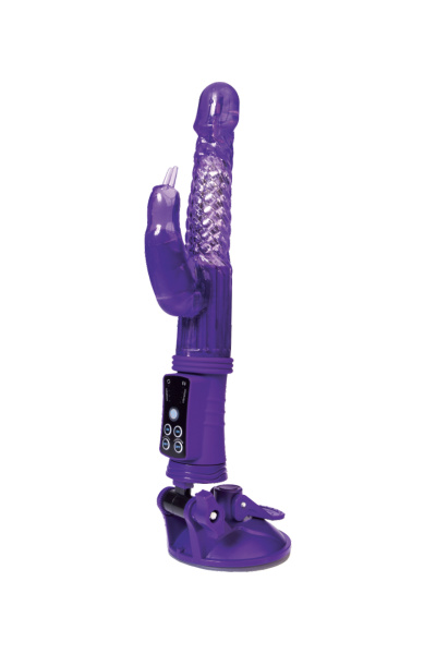 Вибратор на присоске TOYFA A-Toys,  фиолетовый  10,5 см. Ø 2,5