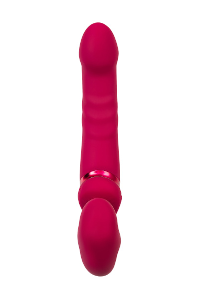 Страпон Lovense Lapis, силикон, красный, 23 см