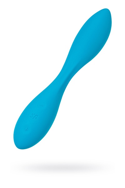 Многофункциональный вибратор для пар Satisfyer G-Spot Flex 1, синий