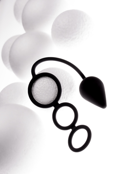 Втулка анальная с эрекционным кольцом Erotist, 6,5 см Ø 3,9