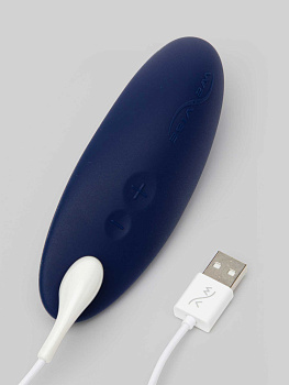 Вакуумно-волновой стимулятор WE-VIBE Melt синий,силикон,12,6 см.
