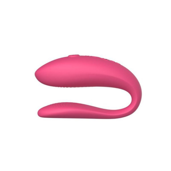 Вибратор для пар WE-VIBE Sync Lite розовый,силикон,7,5 см.