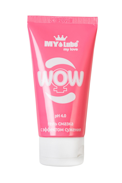 Сужающий гель MyLube, Wow, на водной основе, 50 мл