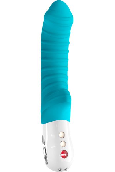 Вибратор Fun  Factory Tiger G 5, бирюзовый, 21,7 см, Ø 4