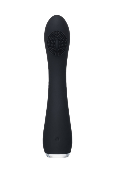 Вибратор  PPP SHIO-PRO BLACK,черный, силикон, 21 см