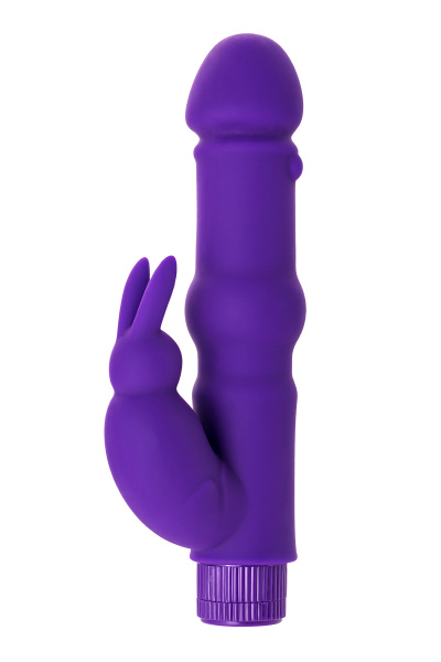 Вибратор нереалистичный TOYFA A-Toys, силикон, фиолетовый, 18 см