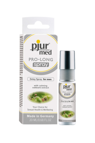 Пролонгирующий спрей с экстрактом дуба и пантенолом Pjur@med Pro-long Spray 20 мл