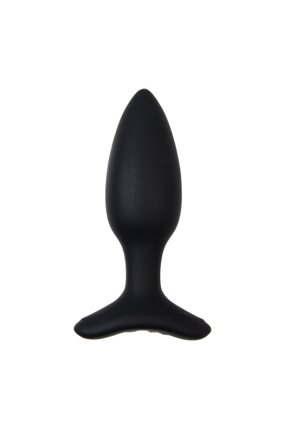 Анальная втулка LOVENSE Hush 2 (S), силикон, черная, 12,1 см, Ø 3,8 см