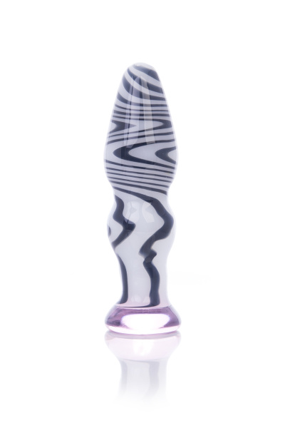 Анальная втулка Sexus Glass,стекло, 12,5 см, Ø 3,5 см