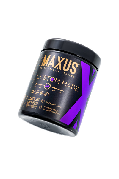 Презервативы Maxus Custom Made 56 гладкие X-Edition, 15 шт