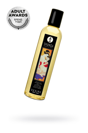 Массажное масло  возбуждающее Shunga /ваниль/ 250 мл
