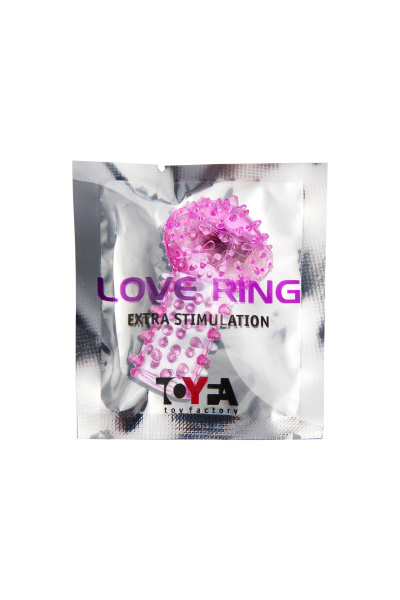 Вибронасадка Toyfa, Розовая, 6,5 см, Ø 2