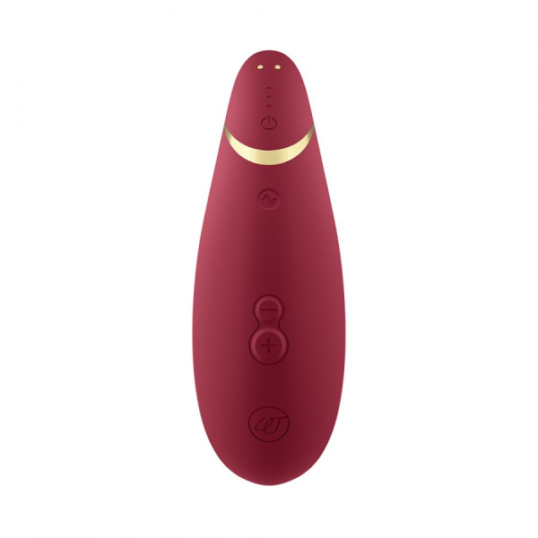 Бесконтактный клиторальный стимулятор Womanizer Premium 2,бордовый
