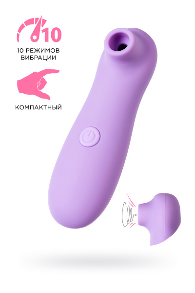 Вакуум-волновой стимулятор клитора TOYFA Flovetta  Lilac