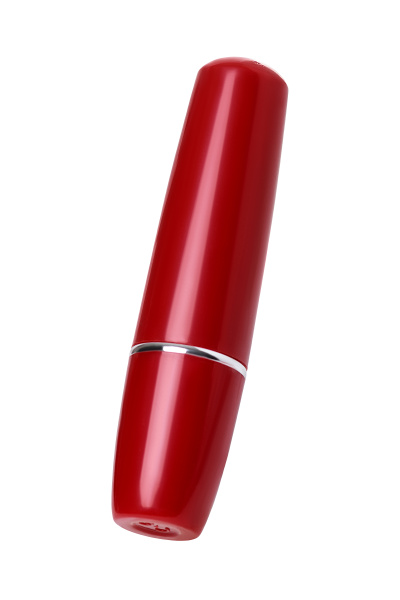 Вибромассажер TOYFA A-Toys Lipstick, пластик, красный, 9 см