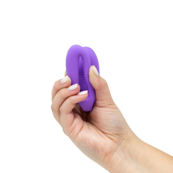 Вибратор для пар WE-VIBE Sync O пурпурный,силикон,8 см.