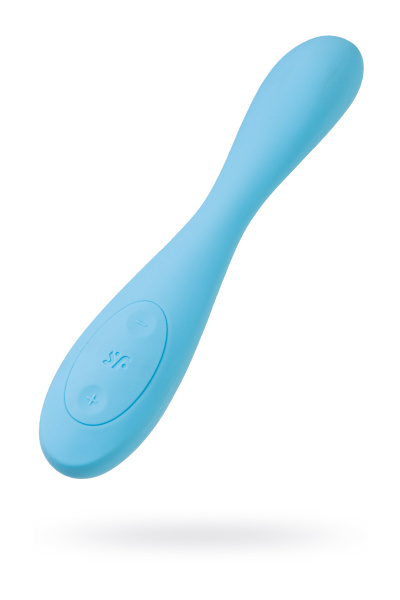 Многофункциональный вибратор для пар Satisfyer G-Spot Flex 4, голубой