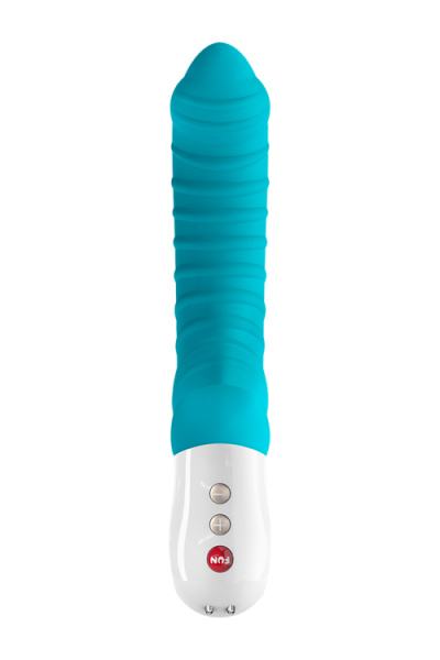 Вибратор Fun  Factory Tiger G 5, бирюзовый, 21,7 см, Ø 4